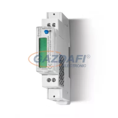 FINDER 7E.64.8.230.0310 Fogyasztásmérő, 1F, 1KE, 40A, LCD, MID