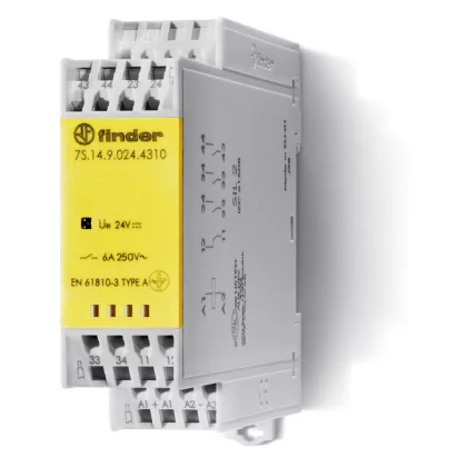 FINDER 7S1490120220 RELAY WITH FORCIBLY GUIDED CONTACTS