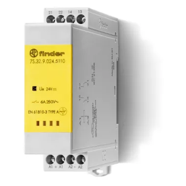 FINDER 7S3290125110 RELAY WITH FORCIBLY GUIDED CONTACTS