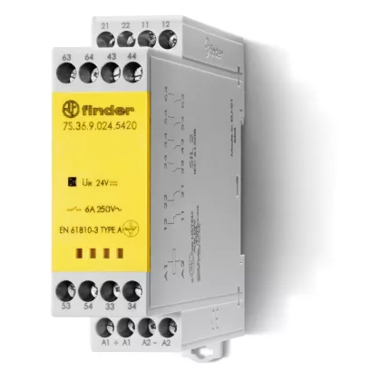 FINDER 7S3681205420 RELAY WITH FORCIBLY GUIDED CONTACTS