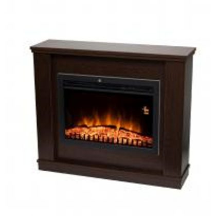    MILANO Home FKKF 02 + FKKI 03 KIT FKK Milano beépíthető elektromos látványkandalló kerettel, bükk  