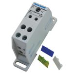 TRACON FLS35/10X4 Fővezetéki leágazó sorkapocs, sínre szerelhető 1×35mm2 / 4×10mm2, 400VAC