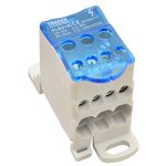 TRACON FLSO16 Fővezetéki leágazó sorkapocs nyitható fedéllel 3×16(16)mm2 / 4×10(6)mm2, 100