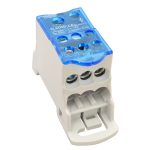 TRACON FLSO50 Fővezetéki leágazó sorkapocs nyitható fedéllel 1×50(35)mm2 / 6×25(16)mm2, 10