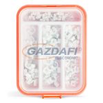 G-04282 Kábelrögzítő készlet - 5-10 mm, 125 db-os