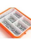 Handy 04285 Önmetsző csavar készlet - 3.5-5 mm - 210 részes Handy 04285 Önmetsző csavar készlet - 3.5-5 mm - 210 részes