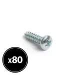   Handy 04805 Forgácslap csavar - peremes lencsefejű - 4,2 x 16 mm - 80 db / csomag