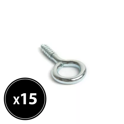 Handy 04812C Szemescsavar - 19 x 40 mm - 15 db / csomag Handy 04812C Szemescsavar - 19 x 40 mm - 15 db / csomag