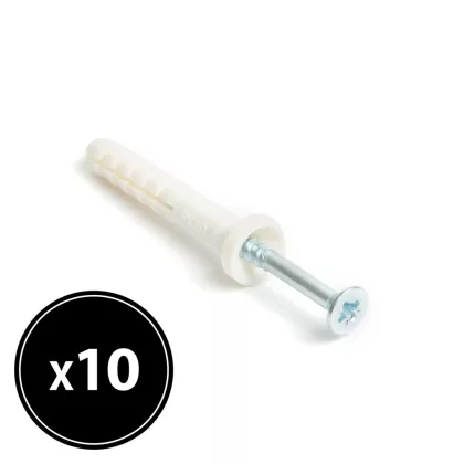 Handy 04828A Beütődűbel - 6 x 40 mm - 10 db / csomag Handy 04828A Beütődűbel - 6 x 40 mm - 10 db / csomag