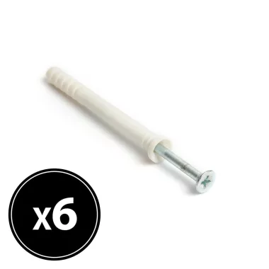 Handy 04828B Beütődűbel - 8 x 80 mm - 6 db / csomag Handy 04828B Beütődűbel - 8 x 80 mm - 6 db / csomag