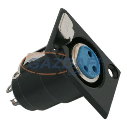 05195 XLR aljzat • 3 pólusú