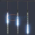   HOME G 10101 LED-es jégcsap fényfüggöny, 3.6 m, hideg fehér