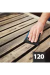 Handy 10439-120 Csiszolóvászon - 120-as, kék, 230 x 280 mm - 5 db / csomag
