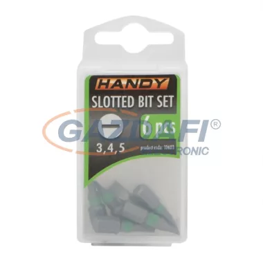 HANDY 10603 6 db-os bit készlet tárolóval