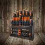 HANDY 10741 39 db-os csavarhúzó készlet állvánnyal