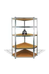 GLOBIZ 10846 Fémpolc állvány - sarok - 5 szintes - fém - max. 175 kg - 180 x 90 x 30 cm GLOBIZ 10846 Fémpolc állvány - sarok - 5 szintes - fém - max. 175 kg - 180 x 90 x 30 cm