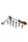 10857B Dugókulcs készlet - 12 db - 1/2" - 10-24 mm