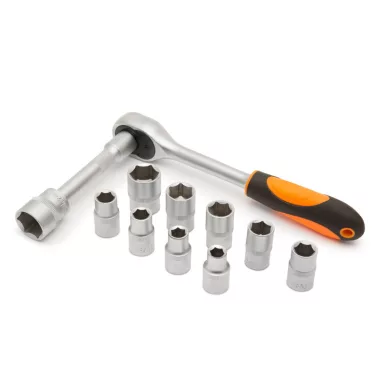 10857B Dugókulcs készlet - 12 db - 1/2" - 10-24 mm
