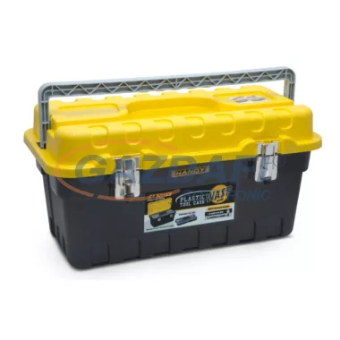 HANDY 10945B Műanyag szerszámosláda, belső tálcával