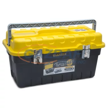 HANDY 10945C Műanyag szerszámosláda, belső tálcával HANDY 10945C Műanyag szerszámosláda, belső tálcával
