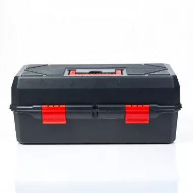 Handy 10986 Kinyitható tálcás szerszámosláda - műanyag - 250 x 495 x 230 mm