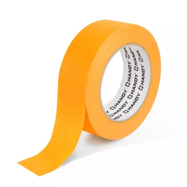 HANDY 11061 Maszkolószalag - vízbázisú - 50 m x 24 mm - narancssárga - kültéri, hőálló