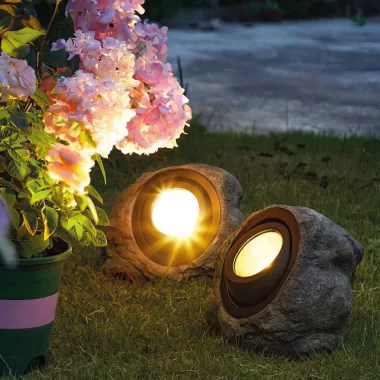 GARDEN OF EDEN 11389C LED-es kültéri szolár lámpa - szikla, kő - fehér SMD LED - 20 x 12 x 16 cm GARDEN OF EDEN 11389C LED-es kültéri szolár lámpa - szikla, kő - fehér SMD LED - 20 x 12 x 16 cm