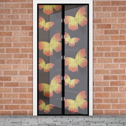   11398C Szúnyogháló függöny ajtóra -mágneses- 100x210cm