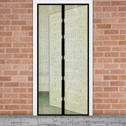  GARDEN OF EDEN 11398H Szúnyogháló függöny ajtóra - mágneses - 100 x 210 cm - Virág mintás