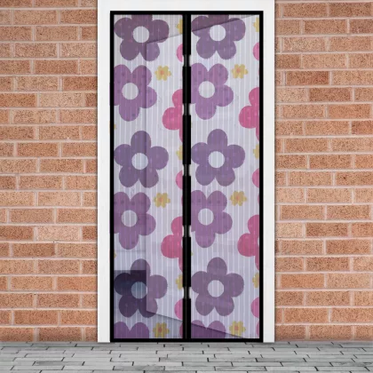 GARDEN OF EDEN 11398I Szúnyogháló függöny ajtóra - mágneses - 100 x 210 cm - színes virágos GARDEN OF EDEN 11398I Szúnyogháló függöny ajtóra - mágneses - 100 x 210 cm - színes virágos