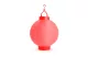 11399RD Lampion -LED-es - 20 cm - piros