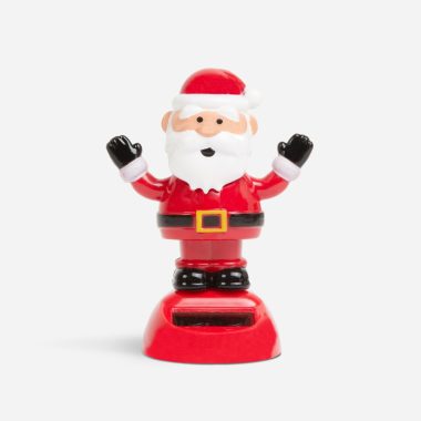 Family Christmas 11459S Szolár dekoráció - mikulás - 10 cm