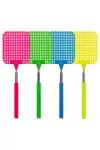 GLOBIZ 11462B Légycsapó - teleszkópos - műanyag - 25 - 72 cm - 4 szín