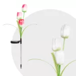 11721 Leszúrható szolár virág, RGB, 70 cm, 2 db / csomag