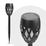 11731 Leszúrható LED szolár, láng hatással