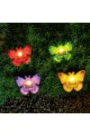 GARDEN OF EDEN 11732B Leszúrható LED szolár - pillangók - színes - fekete - műanyag - 9 x 9 x 8,5 cm GARDEN OF EDEN 11732B Leszúrható LED szolár - pillangók - színes - fekete - műanyag - 9 x 9 x 8,5 cm