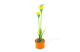 GARDEN OF EDEN 11735C Szolár színes virág - 8 x 8 x 32 cm - 10 melegfehér LED - sárga GARDEN OF EDEN 11735C Szolár színes virág - 8 x 8 x 32 cm - 10 melegfehér LED - sárga