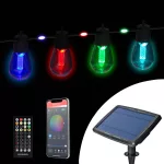   11748 Smart szolár fényfüzér - 84+15 db RGB LED - 15 m - bluetooth