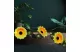 GARDEN OF EDEN 11762B Szolár fényfüzér - virág - 2 m - 20 melegfehér LED - 2