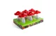 GARDEN OF EDEN 11775 Leszúrható szolár gomba - 23,5 cm - 10 hidegfehér LED
