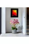 GLOBIZ 11899A Műnövény dekoráció - orchidea - lila - 83 cm GLOBIZ 11899A Műnövény dekoráció - orchidea - lila - 83 cm