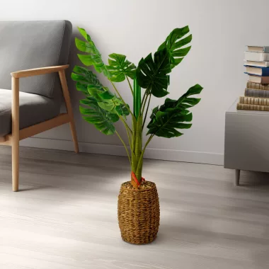 GLOBIZ 11907 Műnövény dekoráció - filodendron - 1 m GLOBIZ 11907 Műnövény dekoráció - filodendron - 1 m