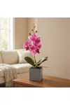 GLOBIZ 11914 Műnövény dekoráció - orchidea - 3 féle - 29,5 cm