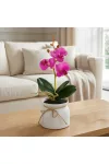 GLOBIZ 11915 Műnövény dekoráció - orchidea - 3 féle - 32,5 cm GLOBIZ 11915 Műnövény dekoráció - orchidea - 3 féle - 32,5 cm