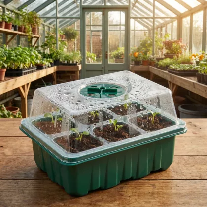 GARDEN OF EDEN 11983 Palántanevelő szett tetővel - 18,5 x 14,5 x 11 cm GARDEN OF EDEN 11983 Palántanevelő szett tetővel - 18,5 x 14,5 x 11 cm