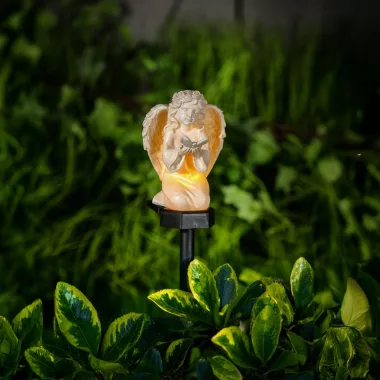 GARDEN OF EDEN 13002B Szolár angyalka - pillangó - 1 melegfehér LED - műgyanta - 42 x 11 x 6,5 cm GARDEN OF EDEN 13002B Szolár angyalka - pillangó - 1 melegfehér LED - műgyanta - 42 x 11 x 6,5 cm