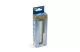 18580A LED-es zseblámpa - munkalámpa móddal - 400 mAh akkumulátor - XPE + 7 x SMD LED - 500 lm - IP55 - ezüst