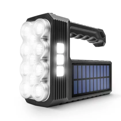 Phenom 18581 Szolar COB LED zseblámpa - munkalámpa funkció - 1200 mAh - MicroUSB - 1000 lm