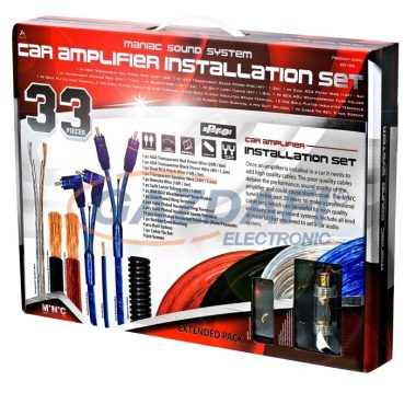 20196 Autó Hi-Fi kábelszett