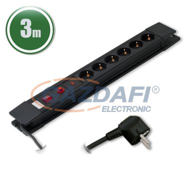 20249 6-os elosztó túlfesz. és túláram elleni védelemmel